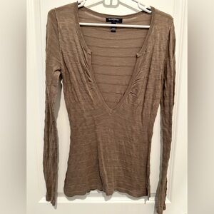 Banana Republic Long sleeve v neck top